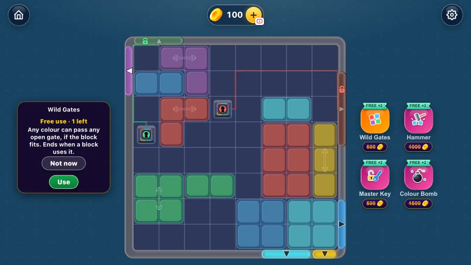 The Wild Gates card on an Expert board